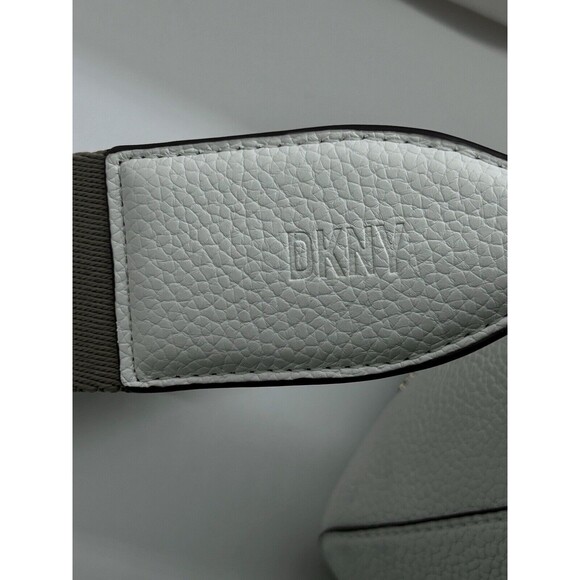 DKNY White Brown Shoulder Strap Purse Brand New BR1-2265 - Picture 8 of 8